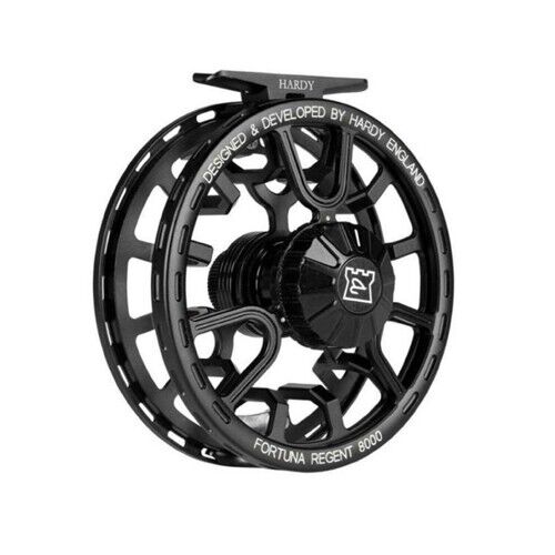 Hardy Fortuna Regent 6000 Fly Fishing Reel Black HREFTR06B - 1596201