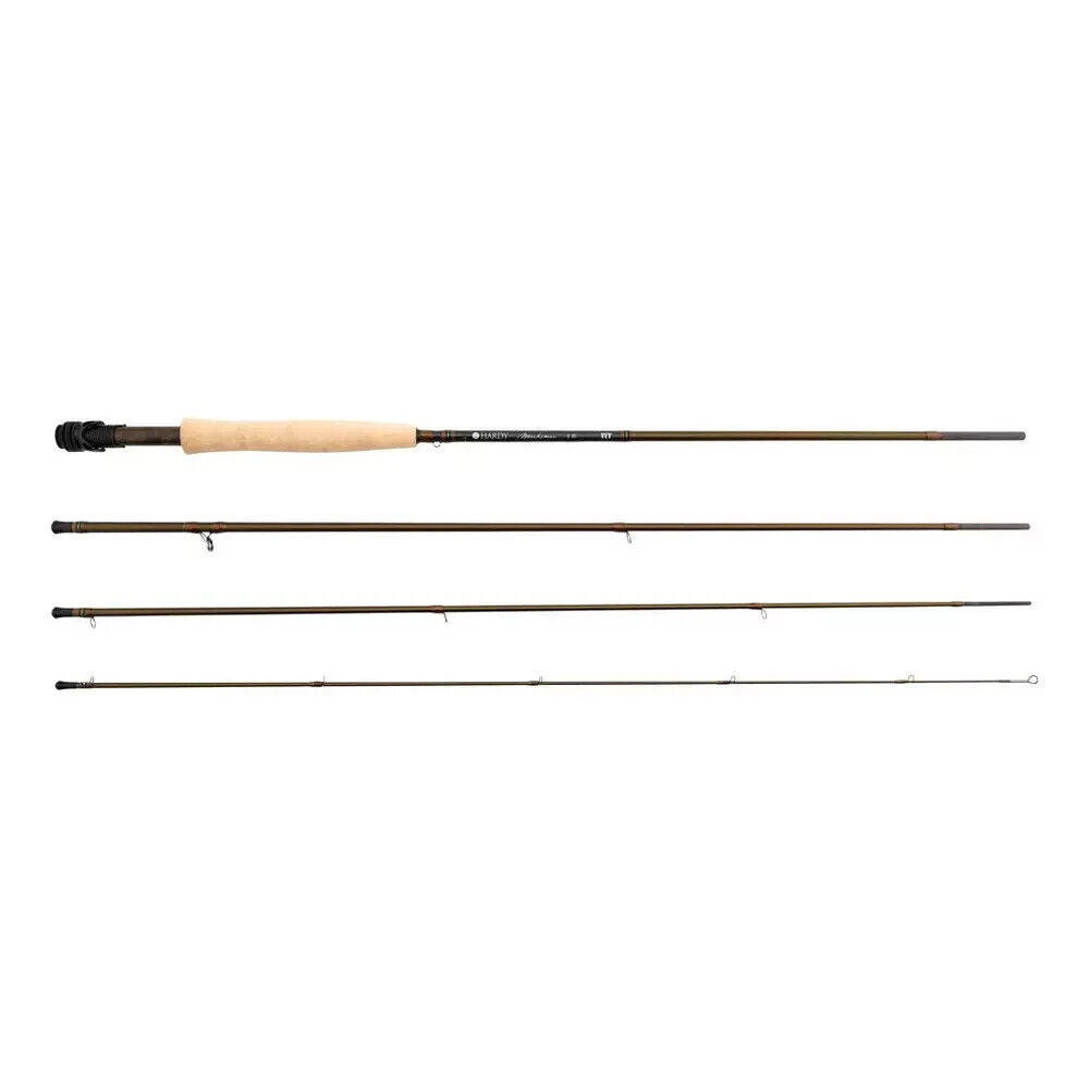 Hardy Marksman Fly Fishing Rod 10' #4 HROMAR1004 4 Pce Satin Bronze