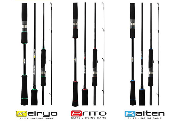 Storm Gomoku Nero ERITO 6' 1 Piece PE 0.8-1.5 Micro Jigging Overhead Light Rod