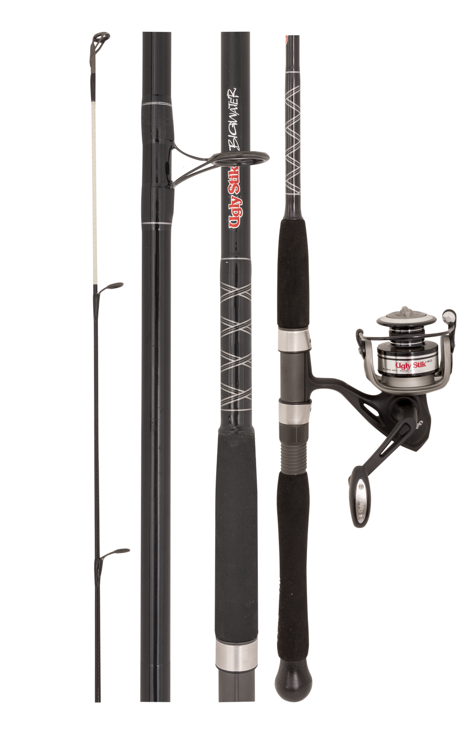 Shakespeare Ugly Stik Bigwater 1202GPH Spinning Combo 12" 8-12 kg 2 pc BEACH