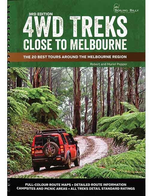 NEW 4WD Treks Close to Melbourne By Robert Pepper Spiral Ringed Book