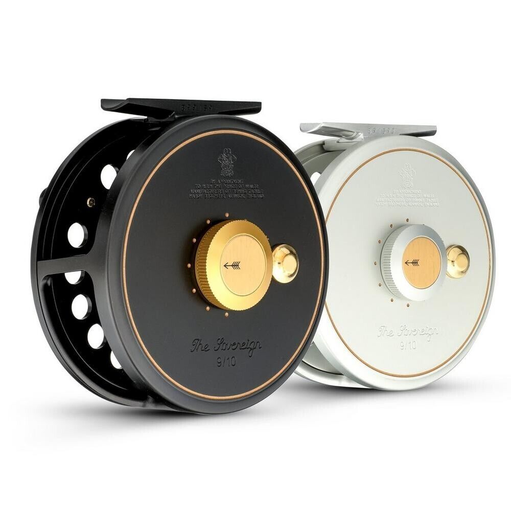 Hardy SOVEREIGN Fly Fishing Reel HRESOVRNBLK5/6 SPT 5/6 Black - 1579385