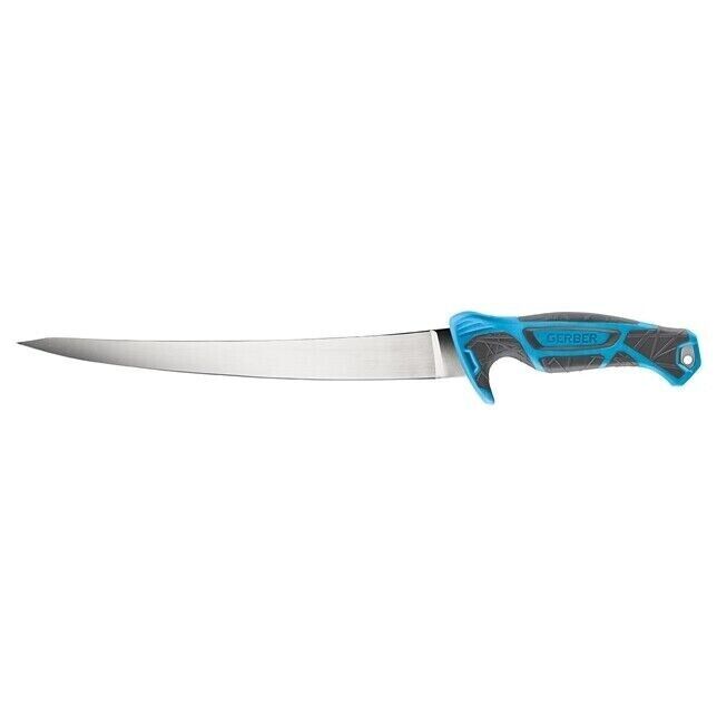 Gerber Controller 10 Inch Saltwater Fillet Fishing Knife W Sharpener 31-003559