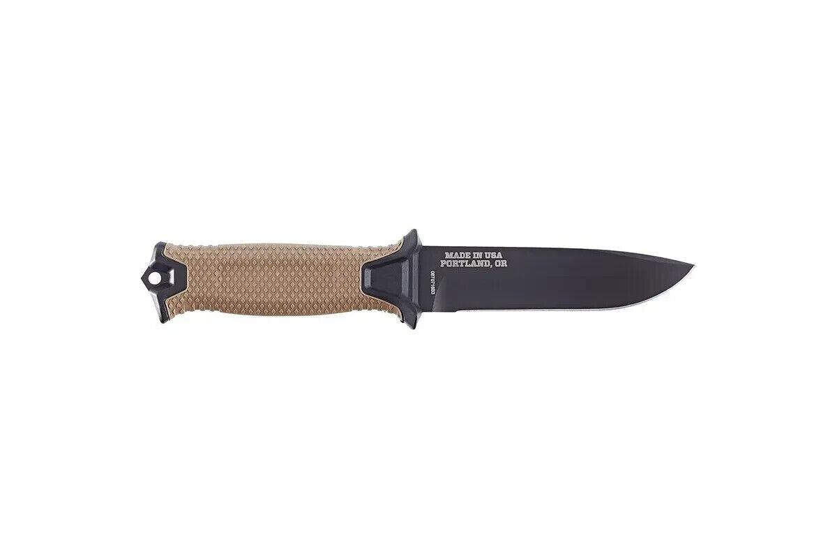 NEW GERBER STRONGARM Plain Edge Knife - Coyote Fine Edge GR6440