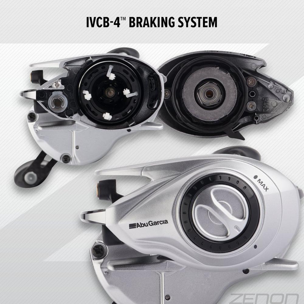 Abu Garcia Zenon MG-LTX LP Baitcaster RH Fishing Reel NEW 2022 + Free Braid