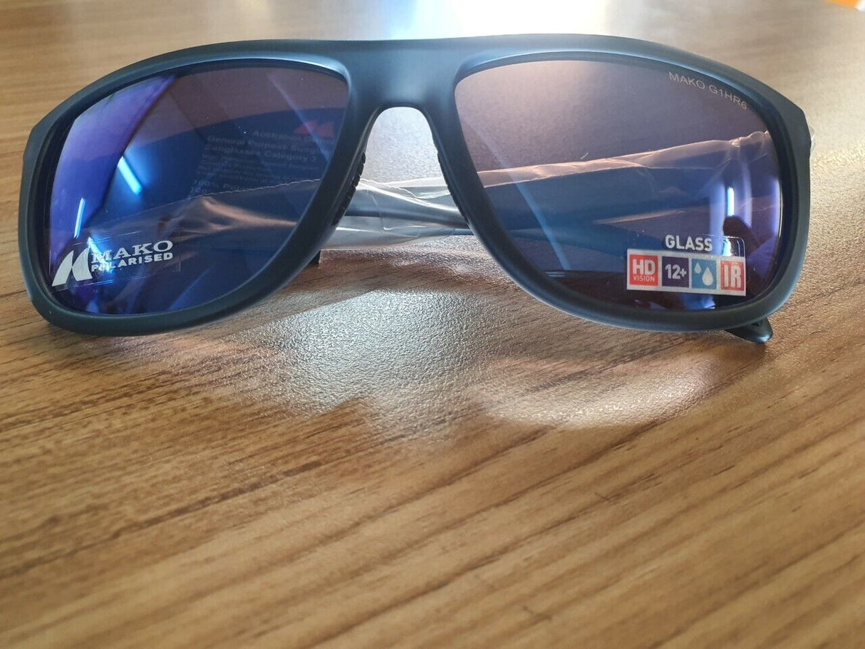Mako TIDAL - Blue lens and Frame Sunglasses Fishing Polarised 9607 M60 G1HR6