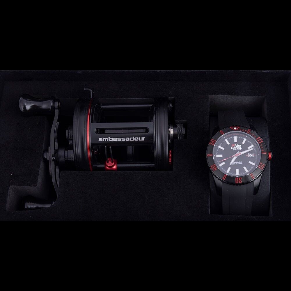 Abu Garcia AMBASSADEUR New Century Edition Ursprung Fishing Reel and Watch
