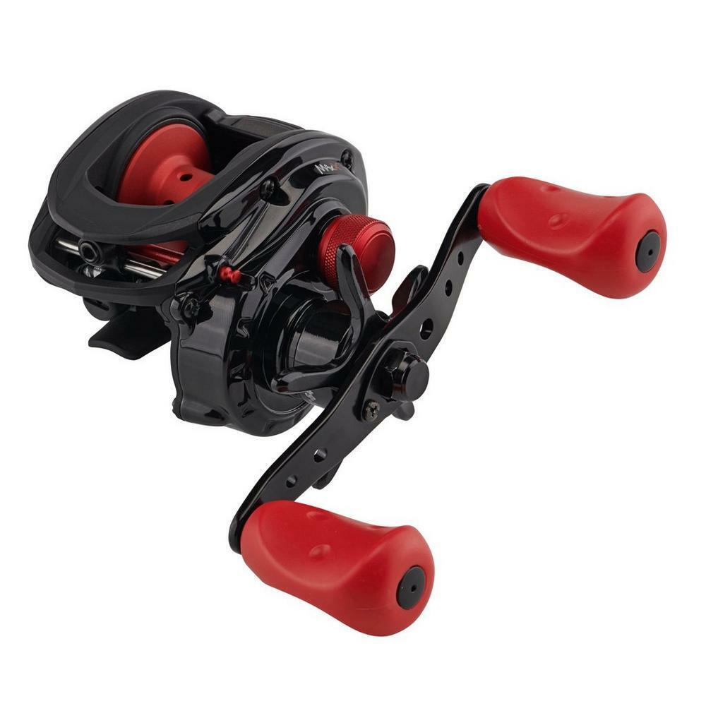 Abu Garcia Max 4XL Left Hand Baitcaster Fishing Reel 1539734 Max 4 X L + Braid