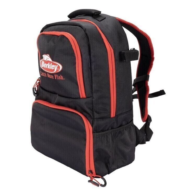 Berkley Tackle Backpack 4 Trays Red & Black - 1590759 Brand New