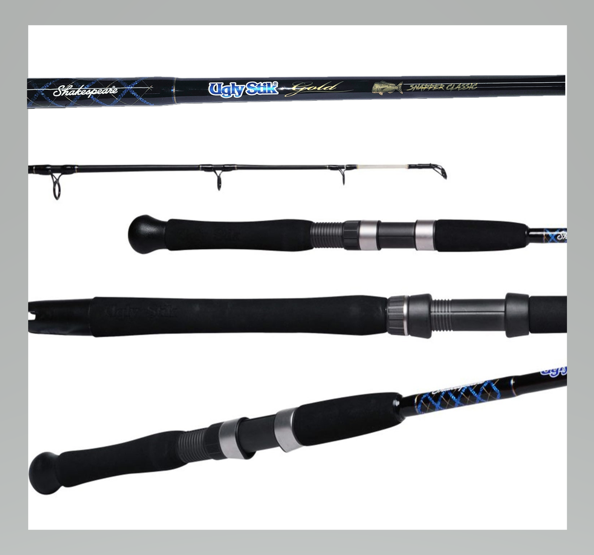 Ugly Stik SNAPPER CLASSIC Gold Spin Rod - 7'0'' 4-7 kg 1 Piece - USG-SP 701M