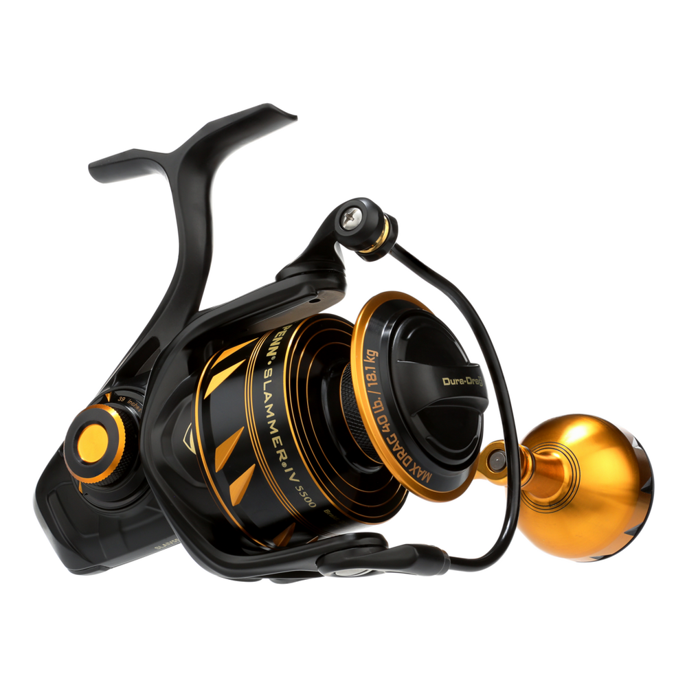 NEW 2021 Penn SLAMMER IV 4 SLAIV10500 Spin Fishing Reel SLA 10500 + Free Braid