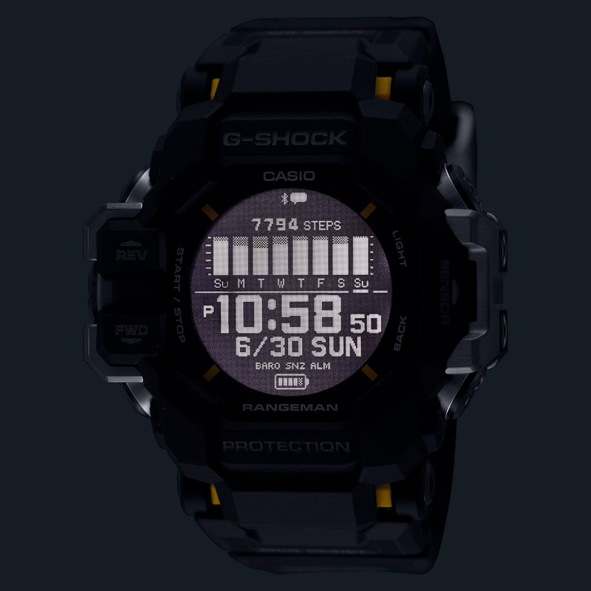 Casio G-Shock GPR-H1000-1JR MASTER OF G Series Rangeman GPS Measurement