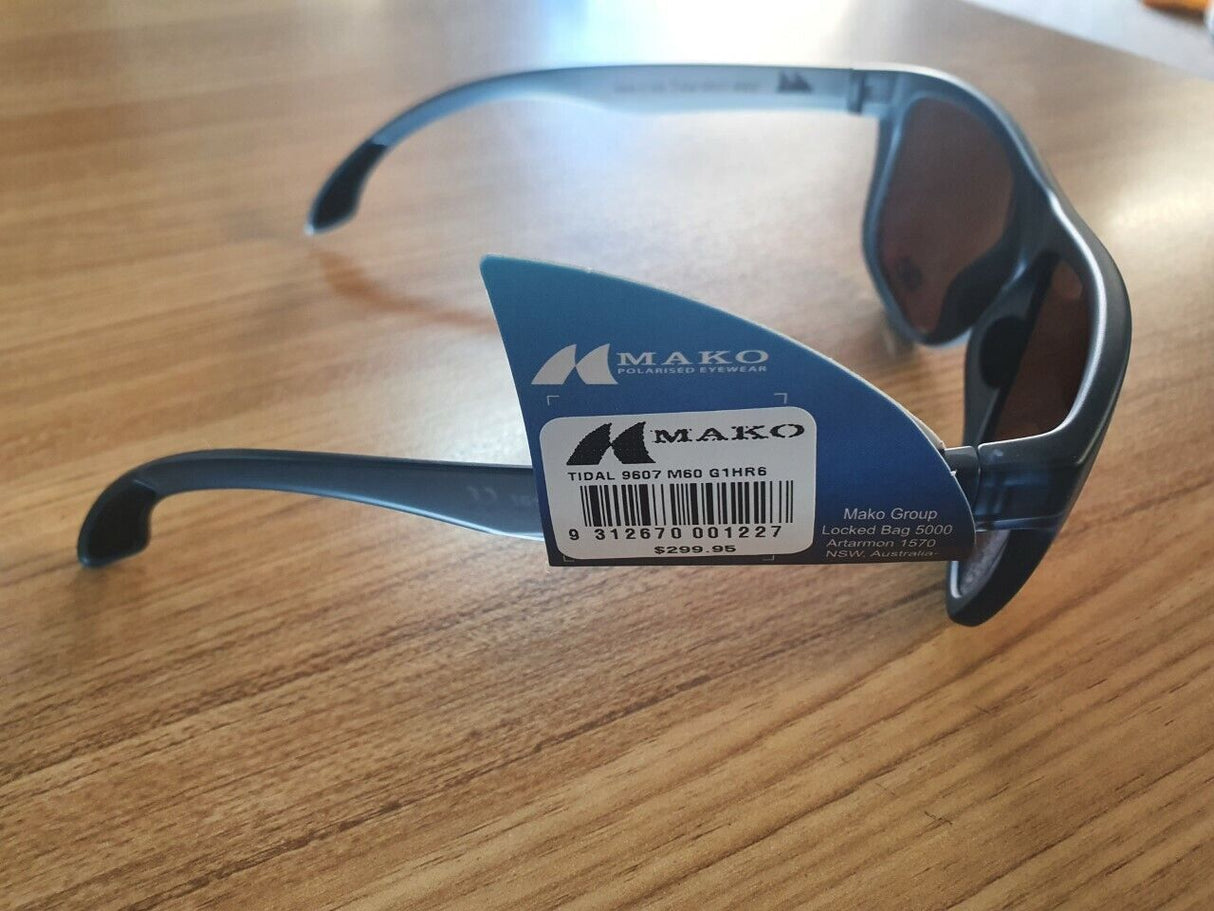 Mako TIDAL - Blue lens and Frame Sunglasses Fishing Polarised 9607 M60 G1HR6