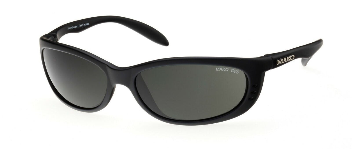 Mako SLEEK - Grey Glass Mirror Sunglasses Fishing Polarised 9371 MO1 GOHR