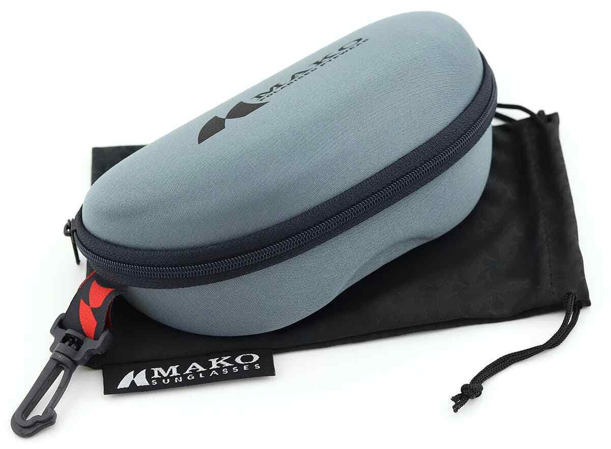 Mako Explorer II Glass GREY Mirror Sunglasses Fishing Polarised 9608 MO1 GOHR