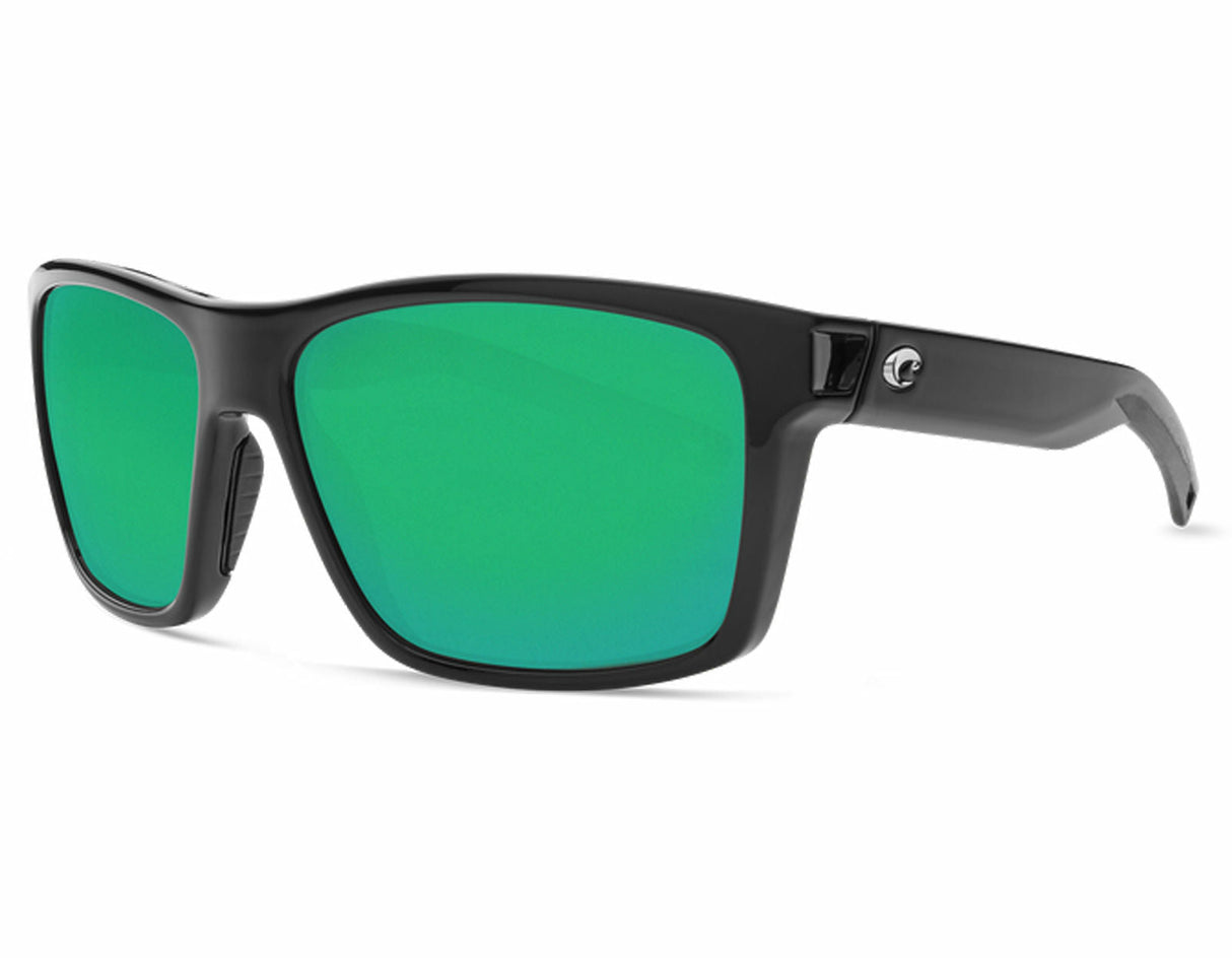 Costa Del Mar SLACK TIDE Shiny Black / Green Mirror Sunglasses 580G SLT11 OGMGLP