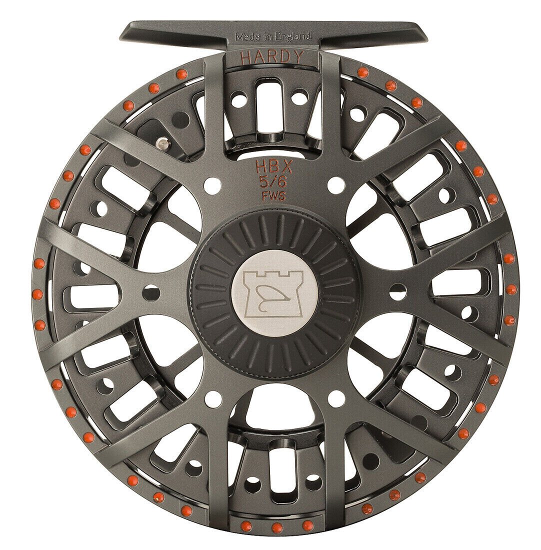 NEW Hardy HBX FWS Fly Fishing Reel 5/6 + Warranty 1453309