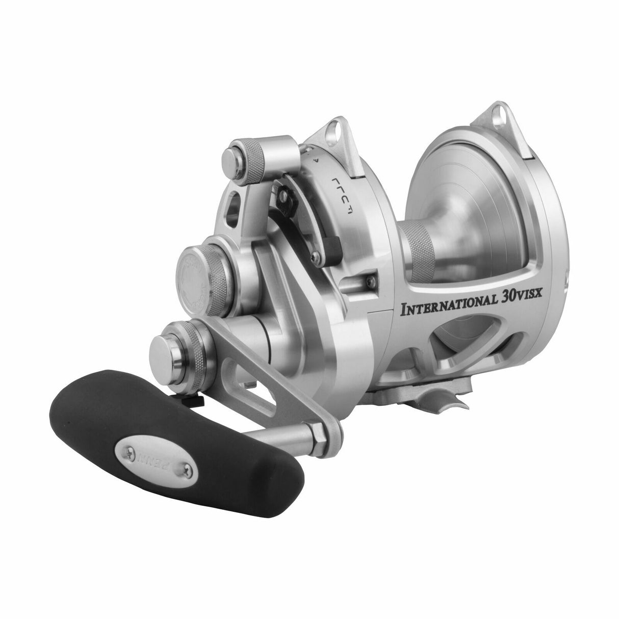 Penn INTERNATIONAL 30VISXS SILVER Series Two 2 Speed Reel - BRAND NEW + 30 VISXS