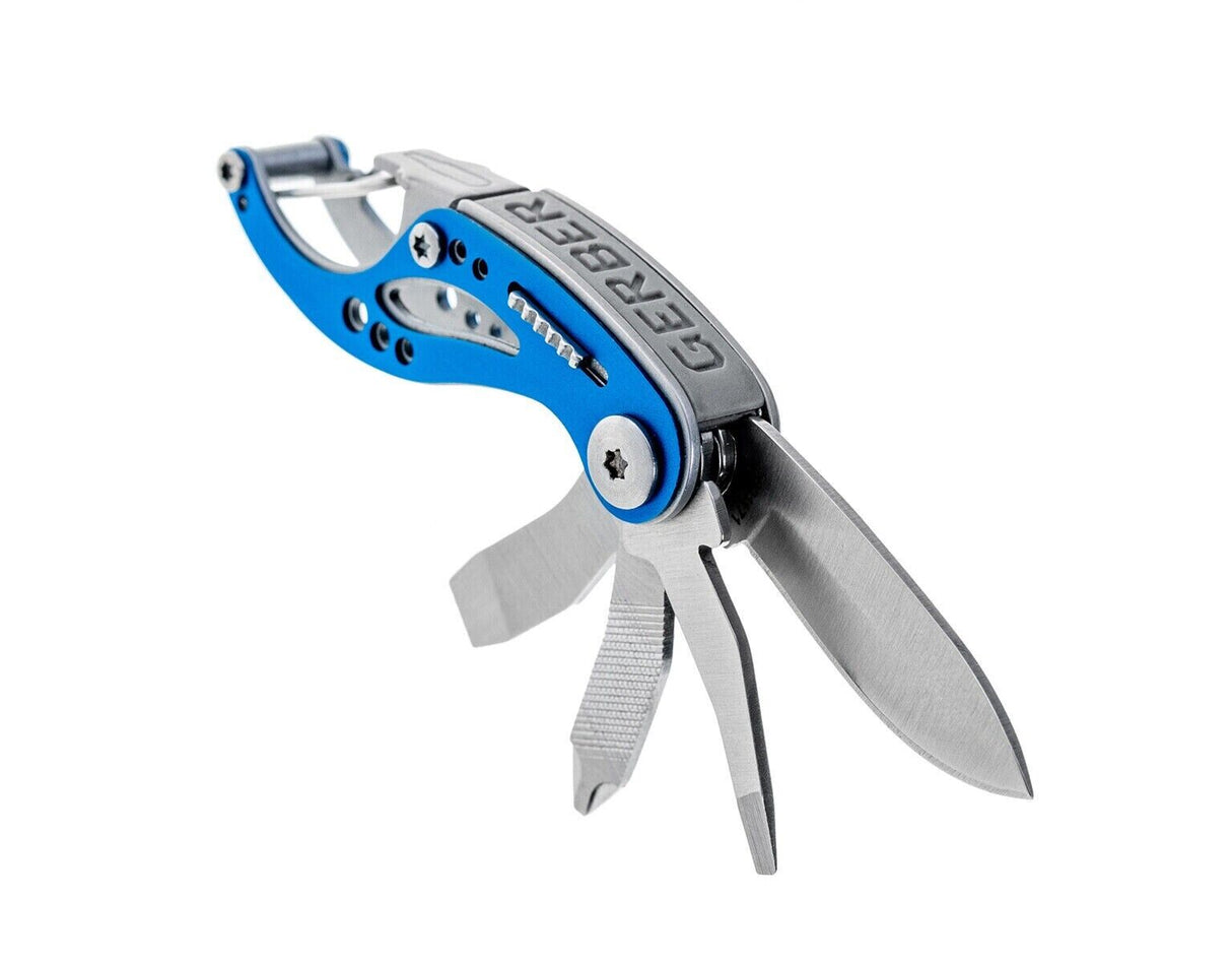 Gerber Curve Blue Mini Multi Tool knife 31-000116 CLIP-N-GO