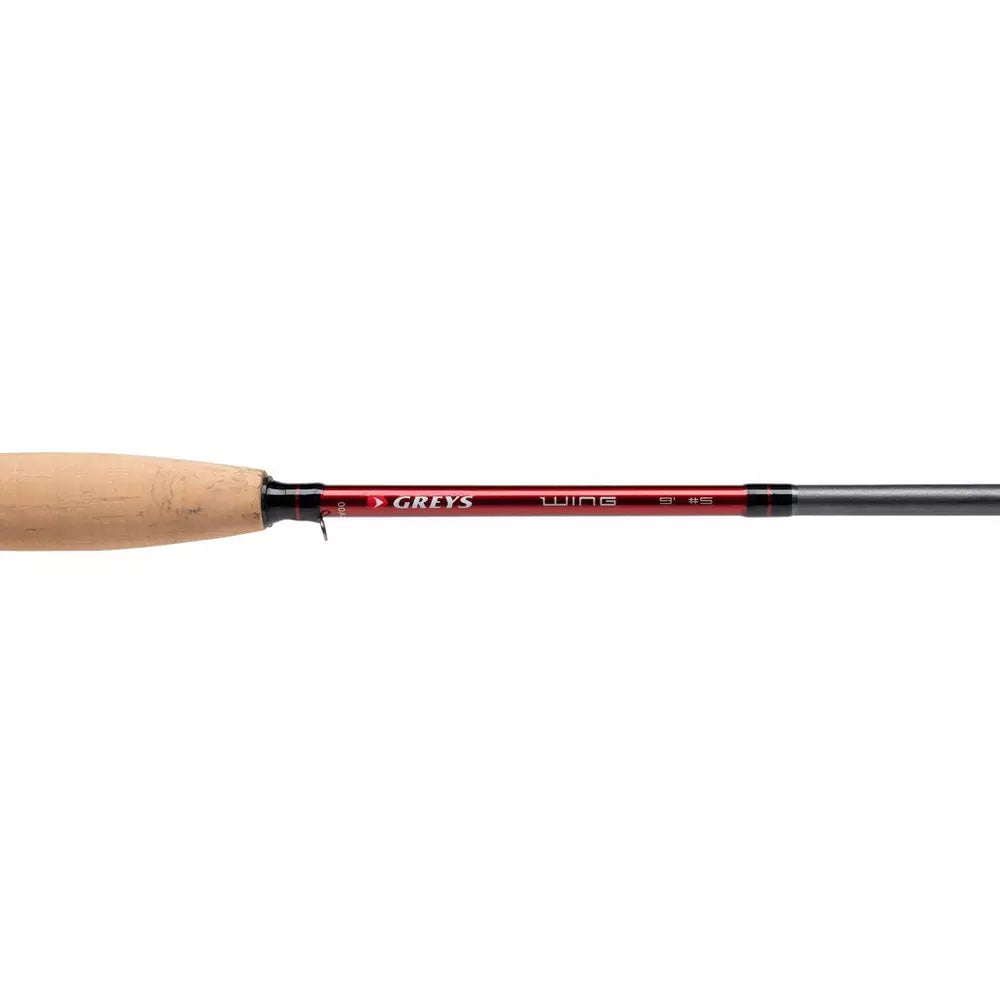 Greys Wing Streamflex Travel Fly Rod 9' 5wt 6-Piece - Powerlux Carbon Medium-Fast Action