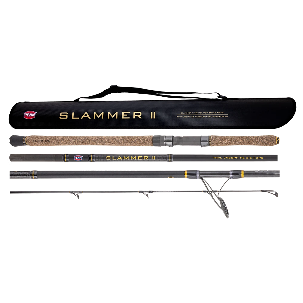 PENN Slammer II Travel Spin Rods