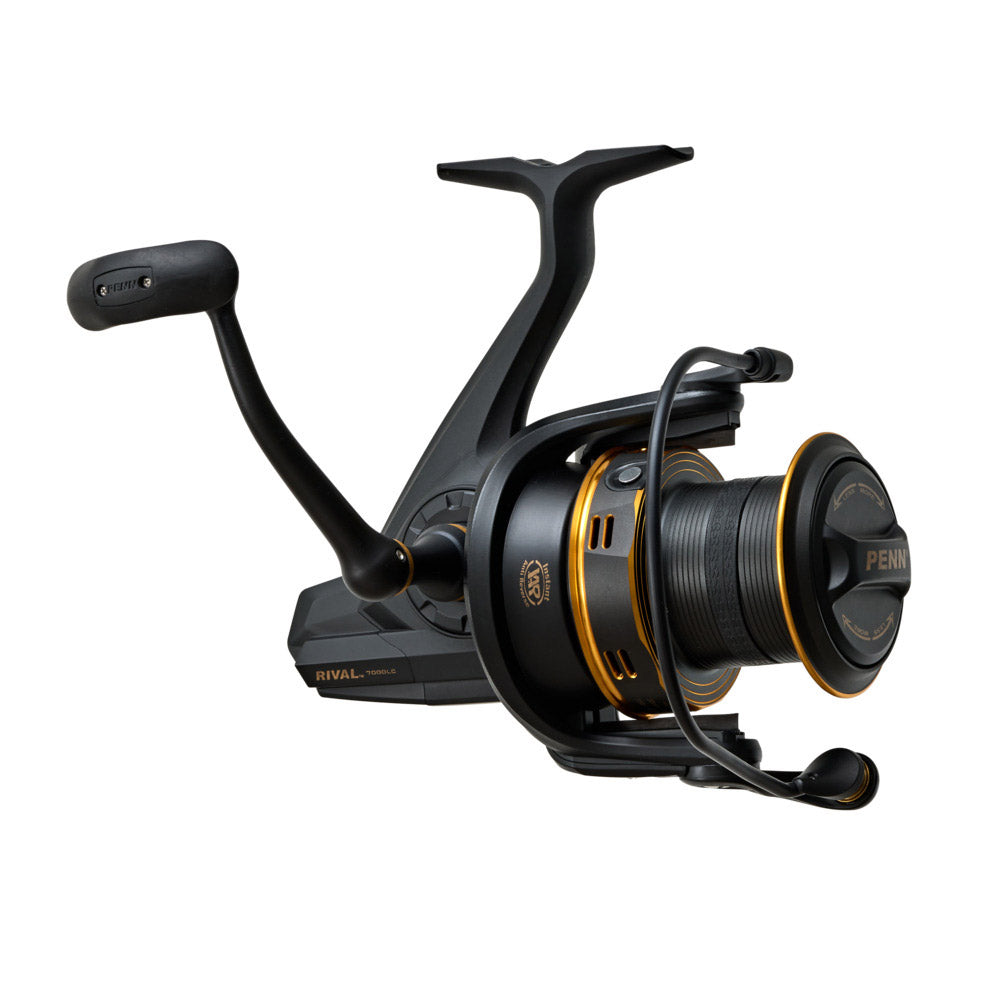 PENN Rival 7000LC GOLD - Long Cast Spinning Reel with HT-100 Drag