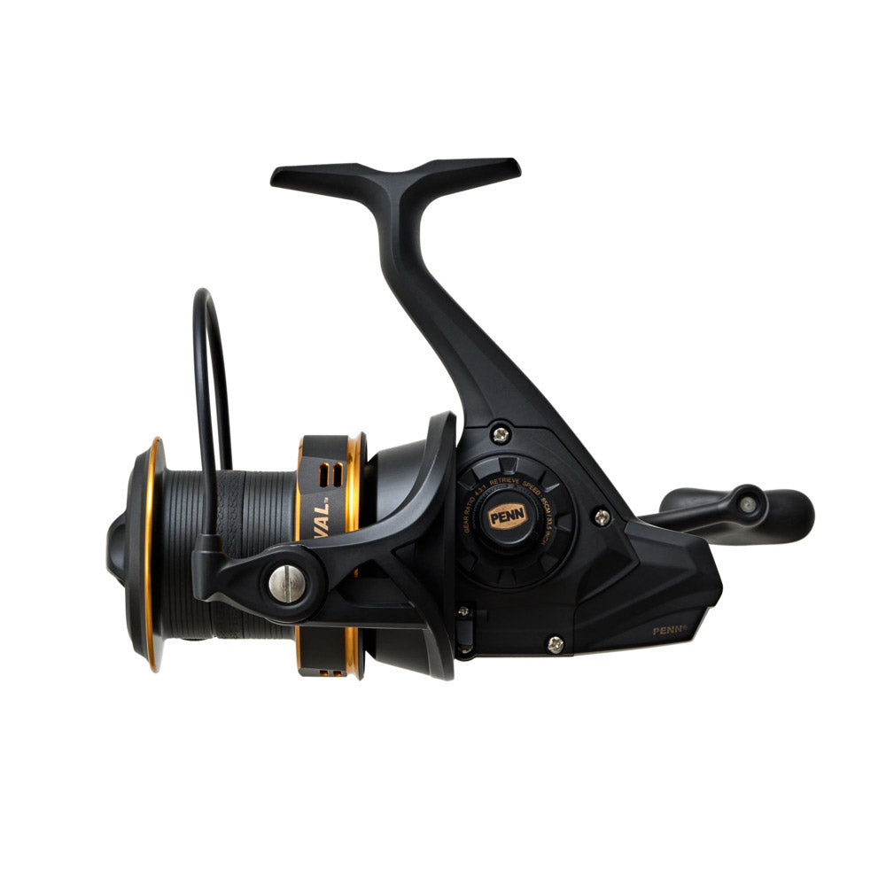 PENN Rival 7000LC GOLD - Long Cast Spinning Reel with HT-100 Drag