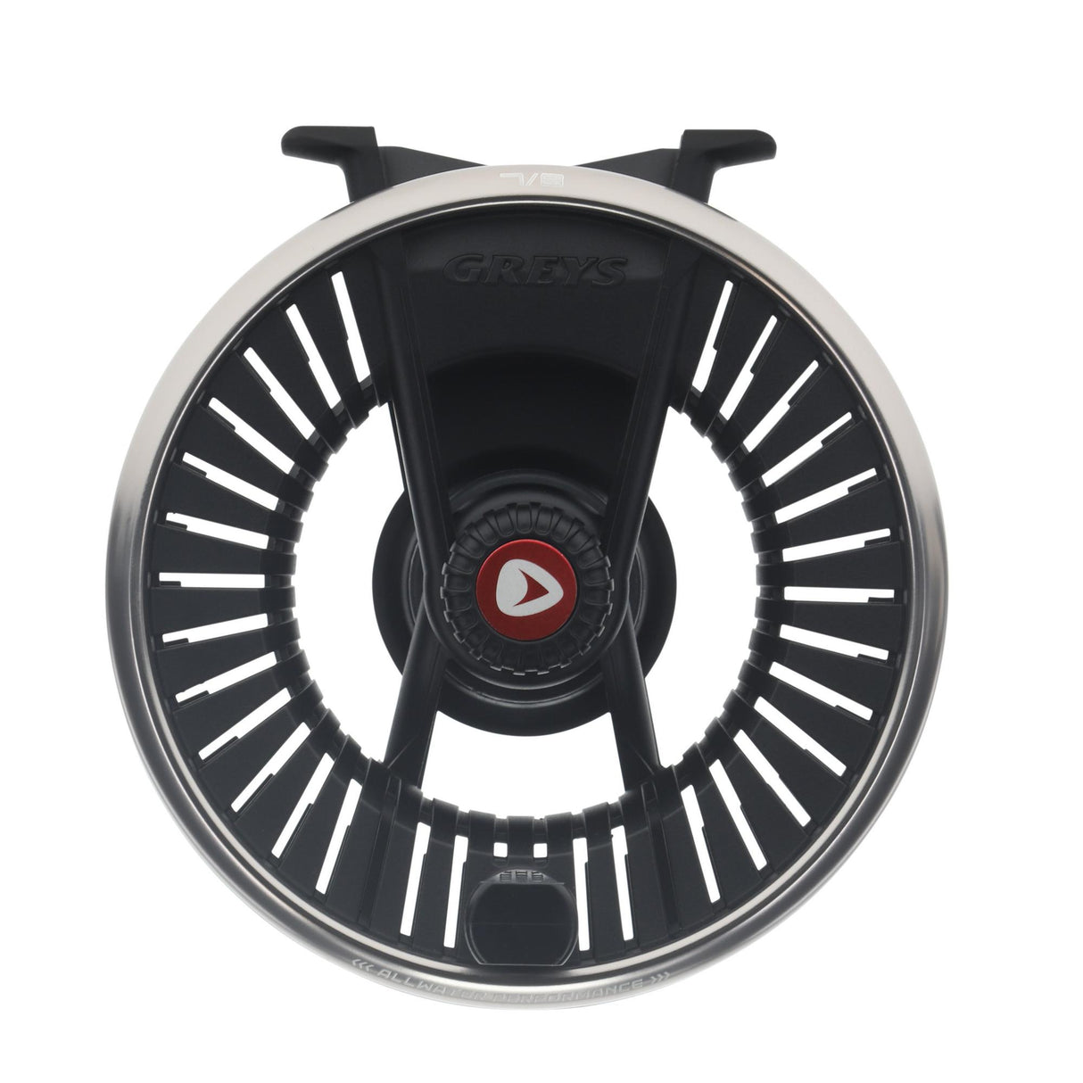 Greys Tail AW Fly Reel 7/8 Weight - All-Water Fly Reel with Alloy Spool and Disc Drag