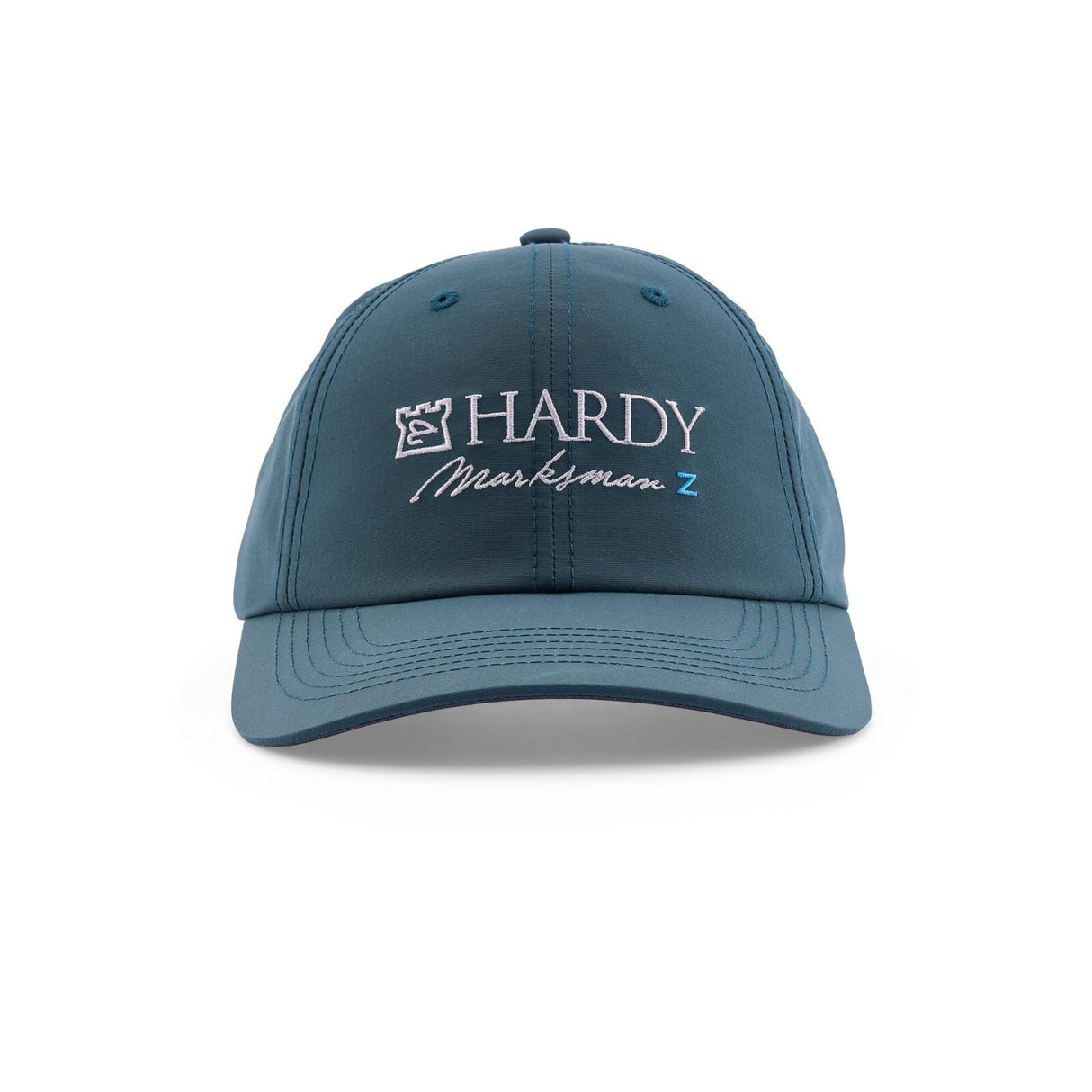 Hardy Marksman Z Tech Performance Cap - Gulf Blue, UV & Stain Resistant