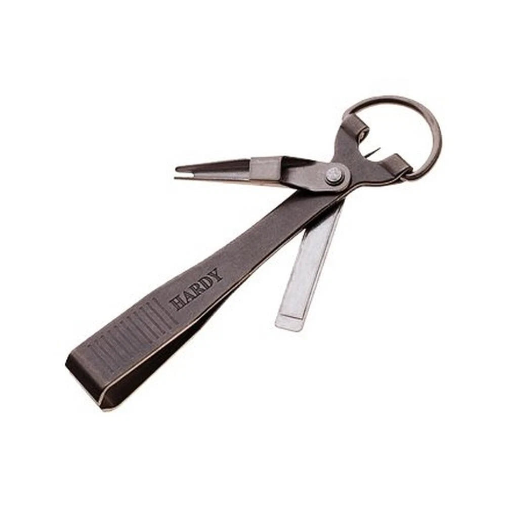 Hardy HAS207 Combo Tool – Knot Tyer, Snips, Hook Cleaner & Sharpener