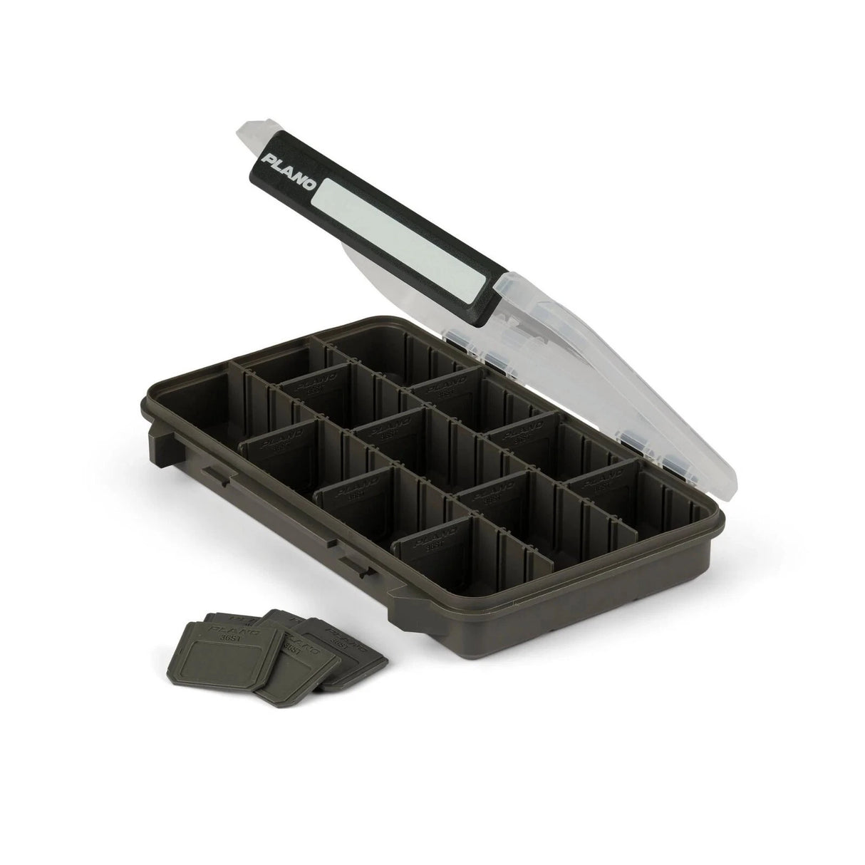 Plano StowAway® 3600™ Tackle Box – Adjustable Compartments, Clear Lid