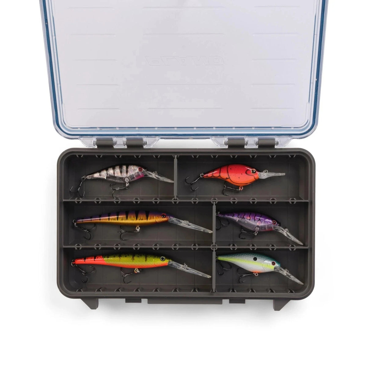 Plano Waterproof StowAway® 3600™ Tackle Box – Adjustable, Waterproof, Clear Lid