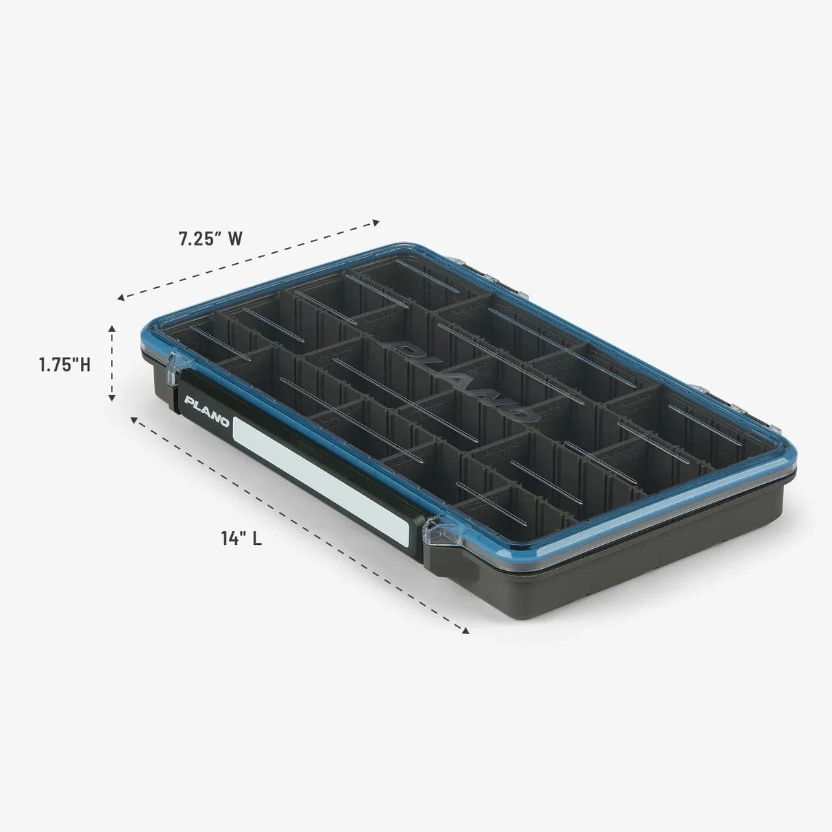 Plano Waterproof StowAway® 3700™ Tackle Box – Adjustable, Waterproof, Clear Lid