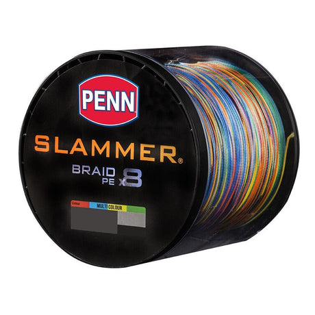 Penn Slammer Braid X8 100 LB 400 M 0.47mm Multicolour PE10