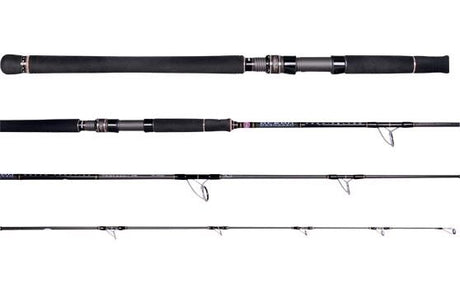 PENN Ocean Assassin 7' 2 Piece 712M Spinning Fishing Rod PE 1.5-3