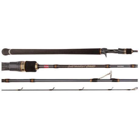 PENN Battalion Solid Extract SPIN  Fishing Rod 601SPXX - 6'' PE 6-10 / 1 Piece