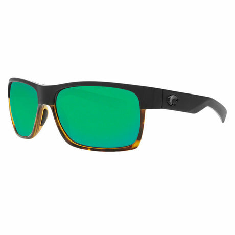 Costa Del Mar Half Moon HFM 181 OGMGLP Sunglasses Tortoise/Green Mirror 580G