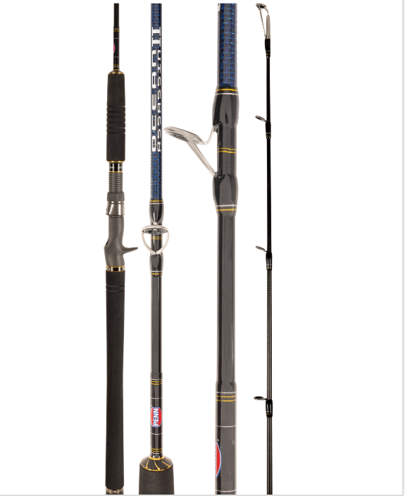 PENN Ocean Assassin II 6' 1 Pce 601MH Jig Overhead Fishing Rod PE 3-5 - 1623767