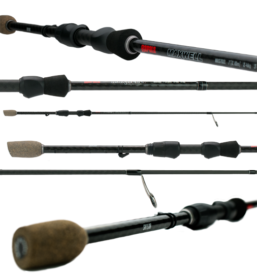 Rapala Maxwell 7' 2pc 2-4 kg 30 Ton Graphite Blank Spin Fishing Rod MXS702L