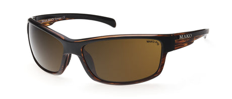 Mako SHADOW - Poly PC Brown Sunglasses Fishing Polarised 9585 M12 P1S