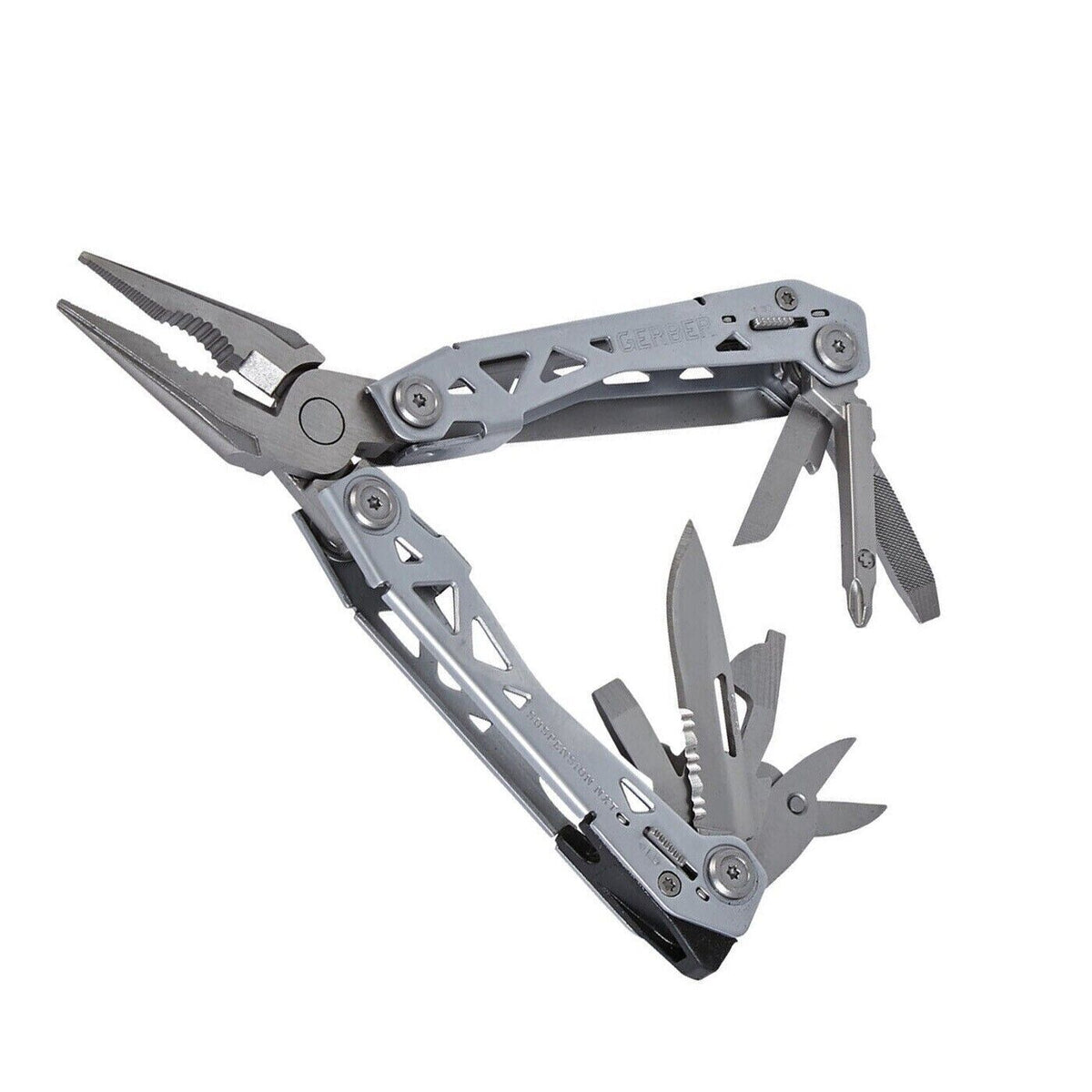 Gerber Genuine Suspension NXT 15 in 1 Multi Tool Pliers Knife Saw Scis ...