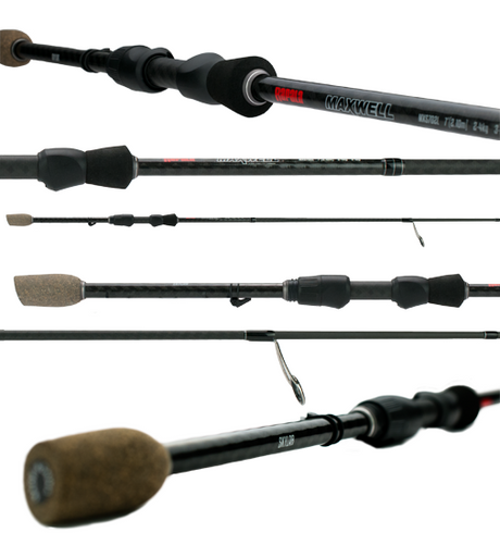 Rapala Maxwell 7' 2pc 1-3 kg 30 Ton Graphite Blank Spin Fishing Rod MXS702UL