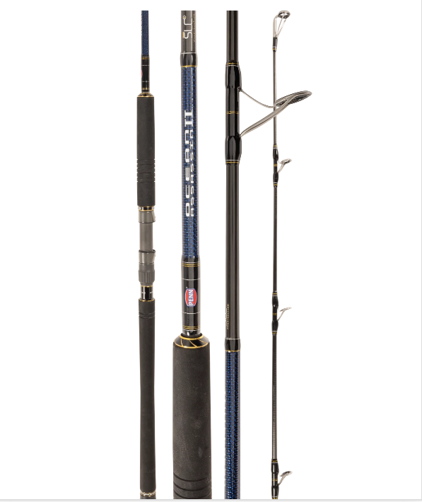 PENN Ocean Assassin II 6' 1 Piece 601MH Jig Spinning Fishing Rod PE 3-5 -1623764