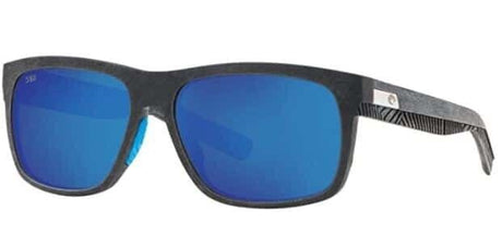 Costa Del Mar BAFFIN NetGray Rubber Blue Mir Sunglasses 580 Glass UC2 00B OBMGLP