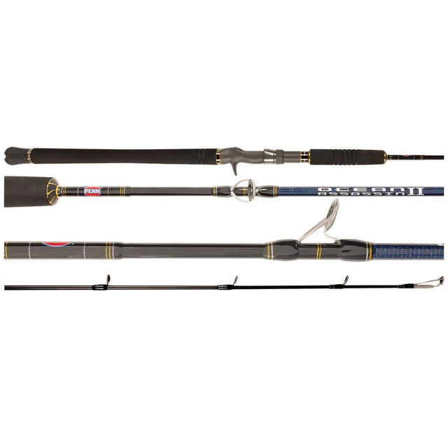 PENN Ocean Assassin II 6' 1 Pce 601MH Jig Overhead Fishing Rod PE 3-5 - 1623767