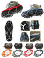 X Large - Snowline Chainsen Pro Rock Fishing Ice Spikes Cleats Made in Korea 