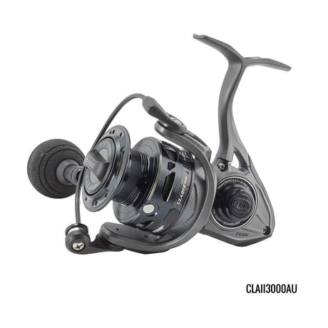 Penn Clash II  3000 Spinning Fishing Reel 1522158 Grey / Black + Warranty