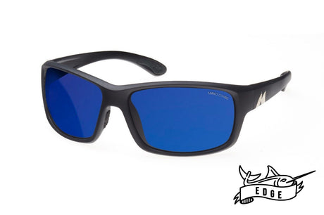 Mako EDGE- Blue Glass Mirror Sunglasses Polarised MO1 9604 G1HR6 