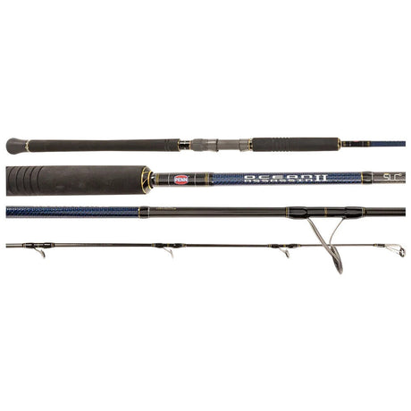 PENN Ocean Assassin II 7'5" 2 Piece 752M Spinning Fishing Rod PE 1.5-3 - 1623759