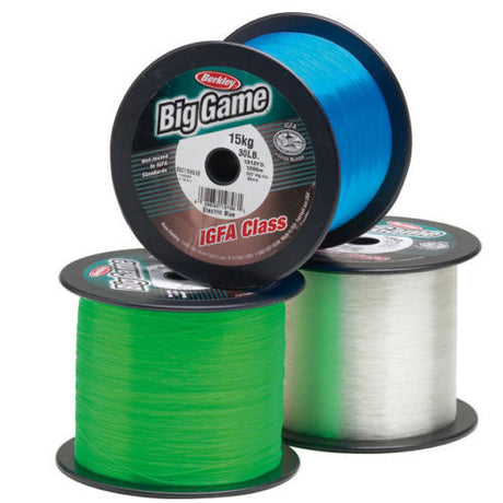 Berkley BIG GAME IGFA Clear Bulk Fishing Line 1200 m/1300Yrd 37Kg .94mm